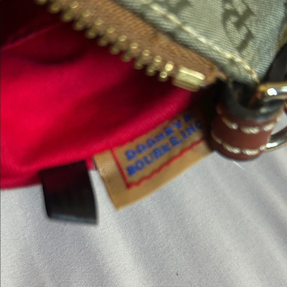 Dooney & Bourke Olive and Brown‎ Dome Bag